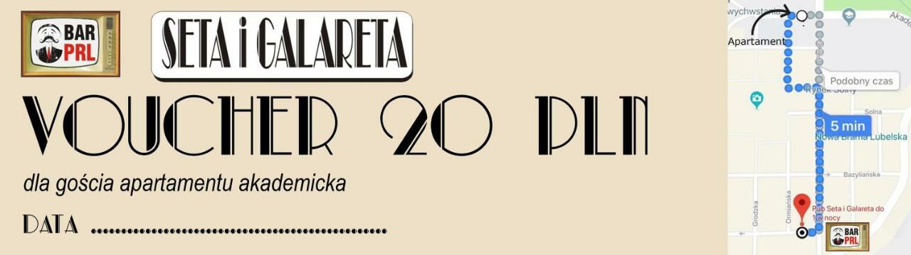 Apartament Akademicka Zamość Екстериор снимка